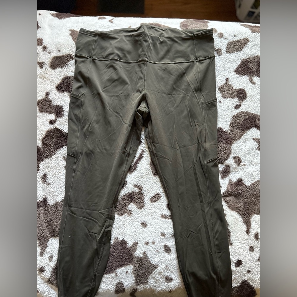 Lululemon fast and free high rise leggings 25in